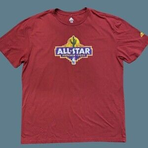 Adidas NBA All Star Game 2009 Phoenix Arizona Burgundy T-Shirt Men's Size XL